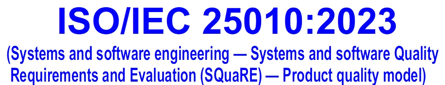 ISO/IEC 25010:2023